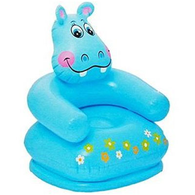 "Intex Happy  Animal Chair - Blue -code001 - Click here to View more details about this Product